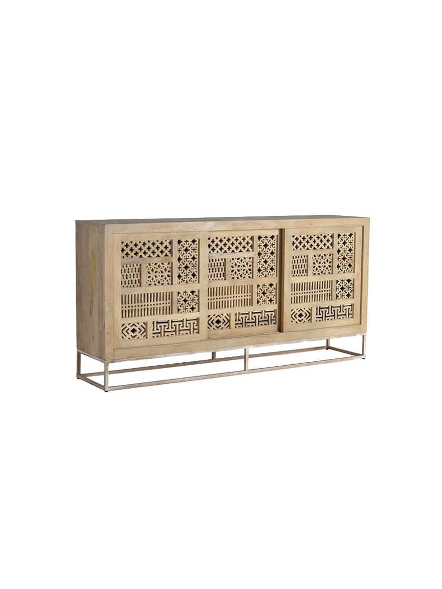 
Buffet massif fait à la main « Style » - 190 x 95 x 40 cm