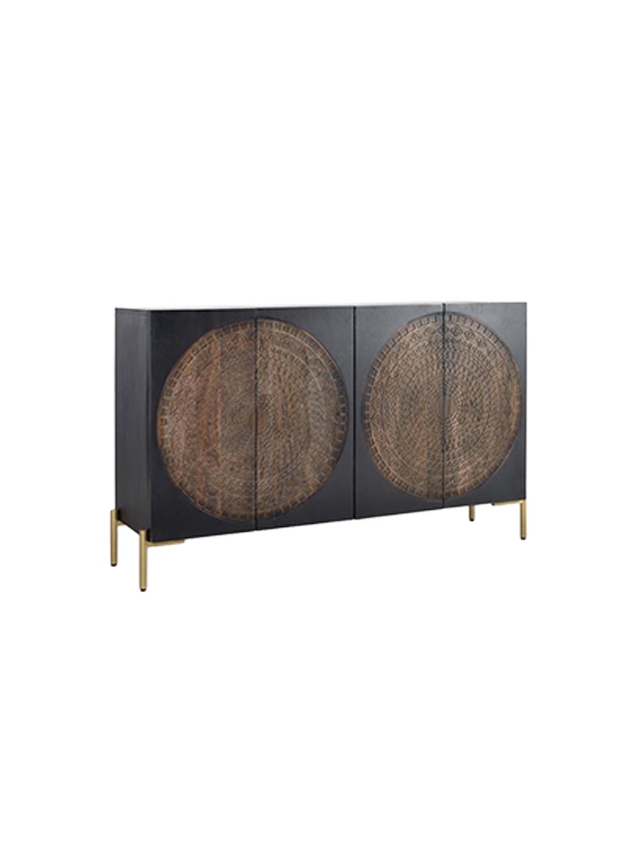 
Buffet design massif « Pariso », 145 x 90 cm