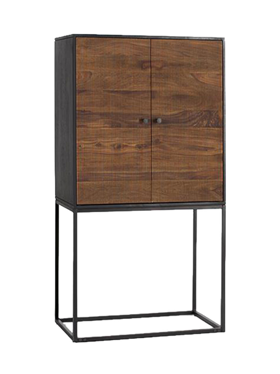 
Massives Design Highboard „Varanasi“