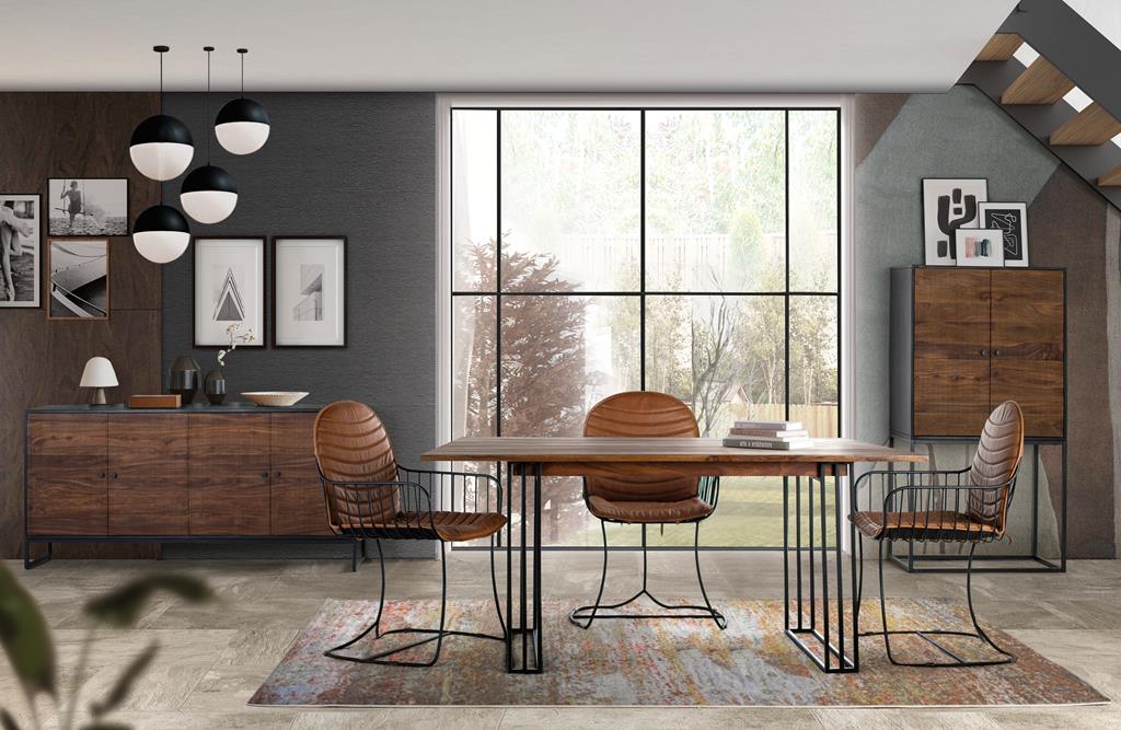 
Massives Design Highboard „Varanasi“