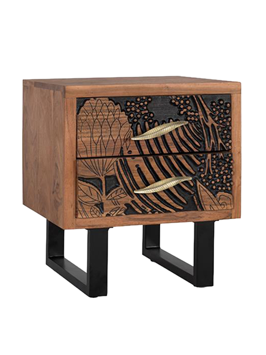 
Solid Design Nightstand "Tropicana"