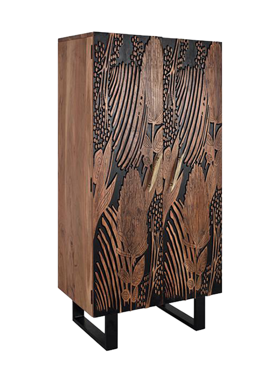 
Solid Design Cabinet "Tropicana", 2-door