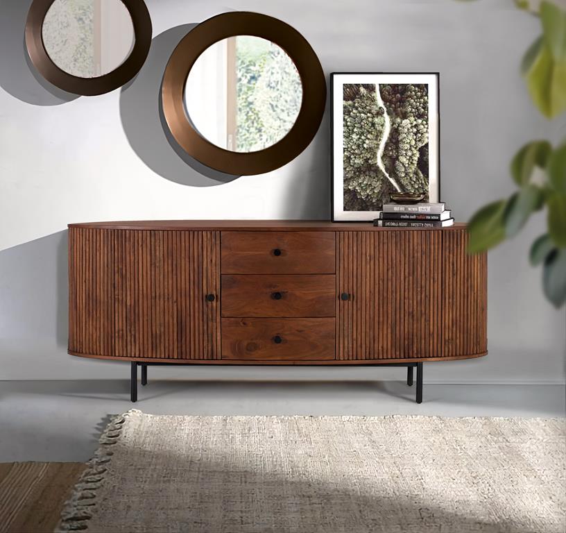 
Enfilade massive design « Ludhiana », 180 x 75 cm