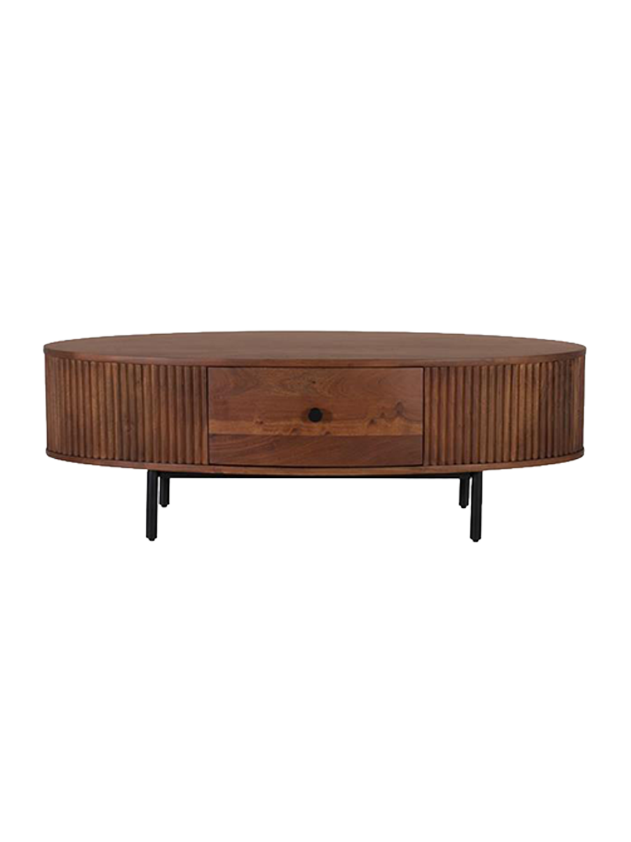 
Massiver Design Couchtisch „Ludhiana“