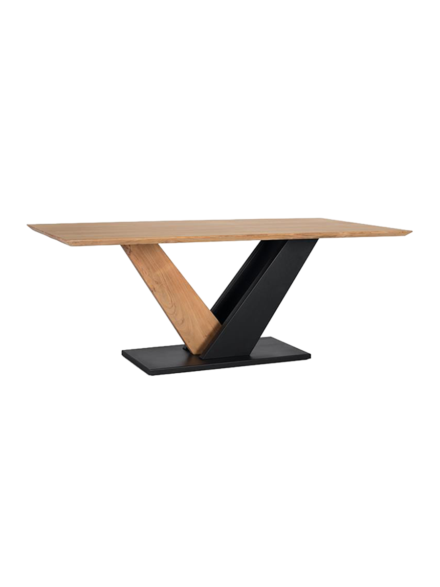 
Massiver Design Esstisch „Novox“ 200 x 100 cm