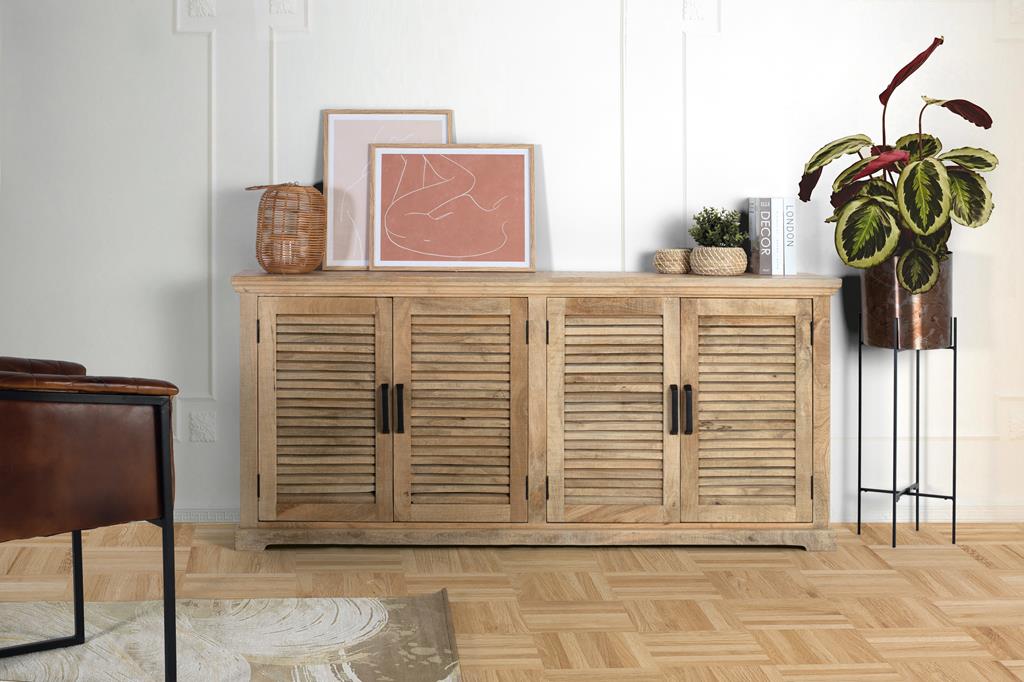 
Sideboard massif « Venecia » 4 portes, 200 x 90 cm