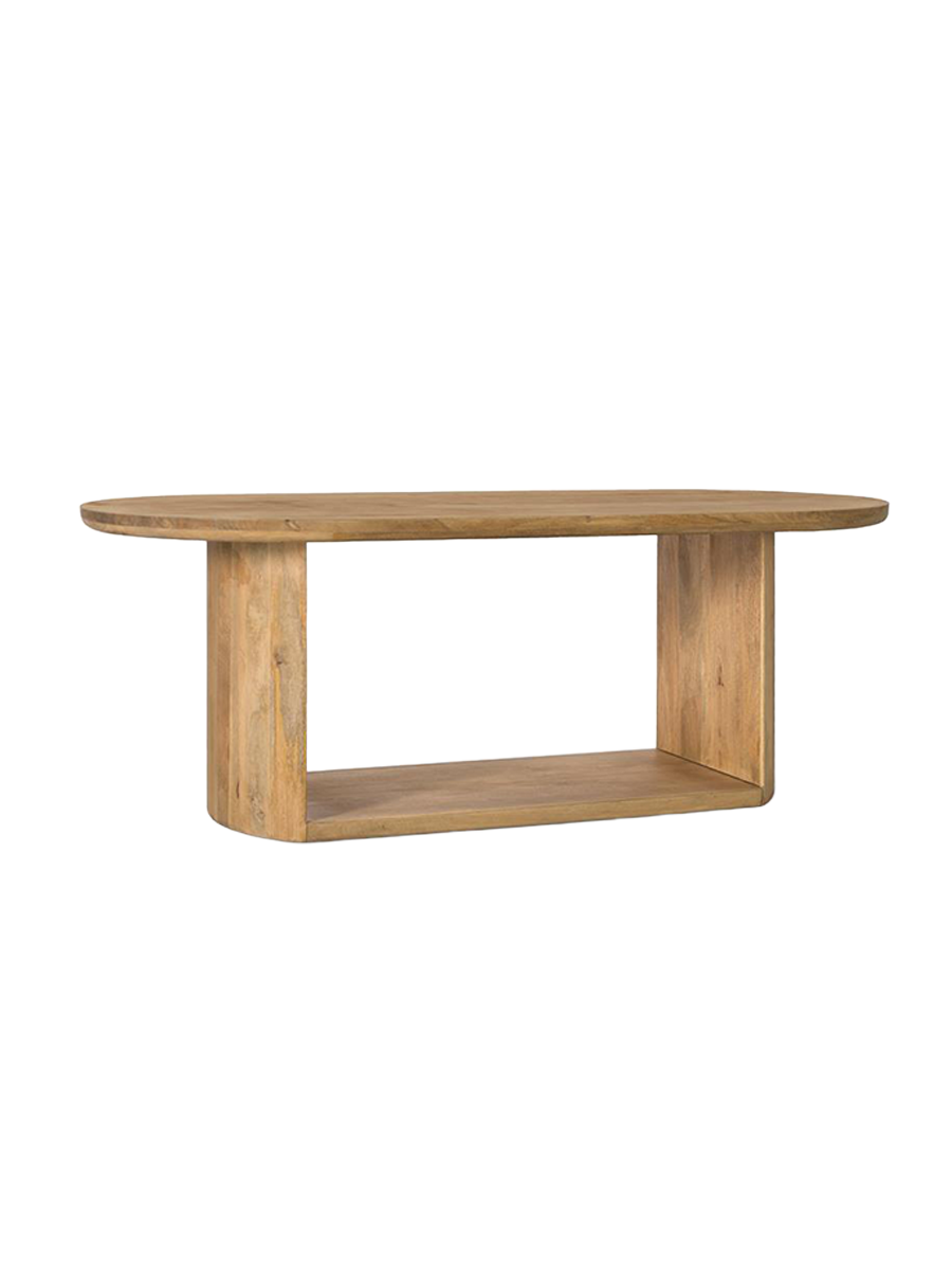 
Solid, oval dining table "Nashik" 210 x 100 cm