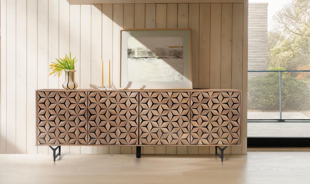 
Sideboard design «Mysore» - 226 x 50 x 68 cm