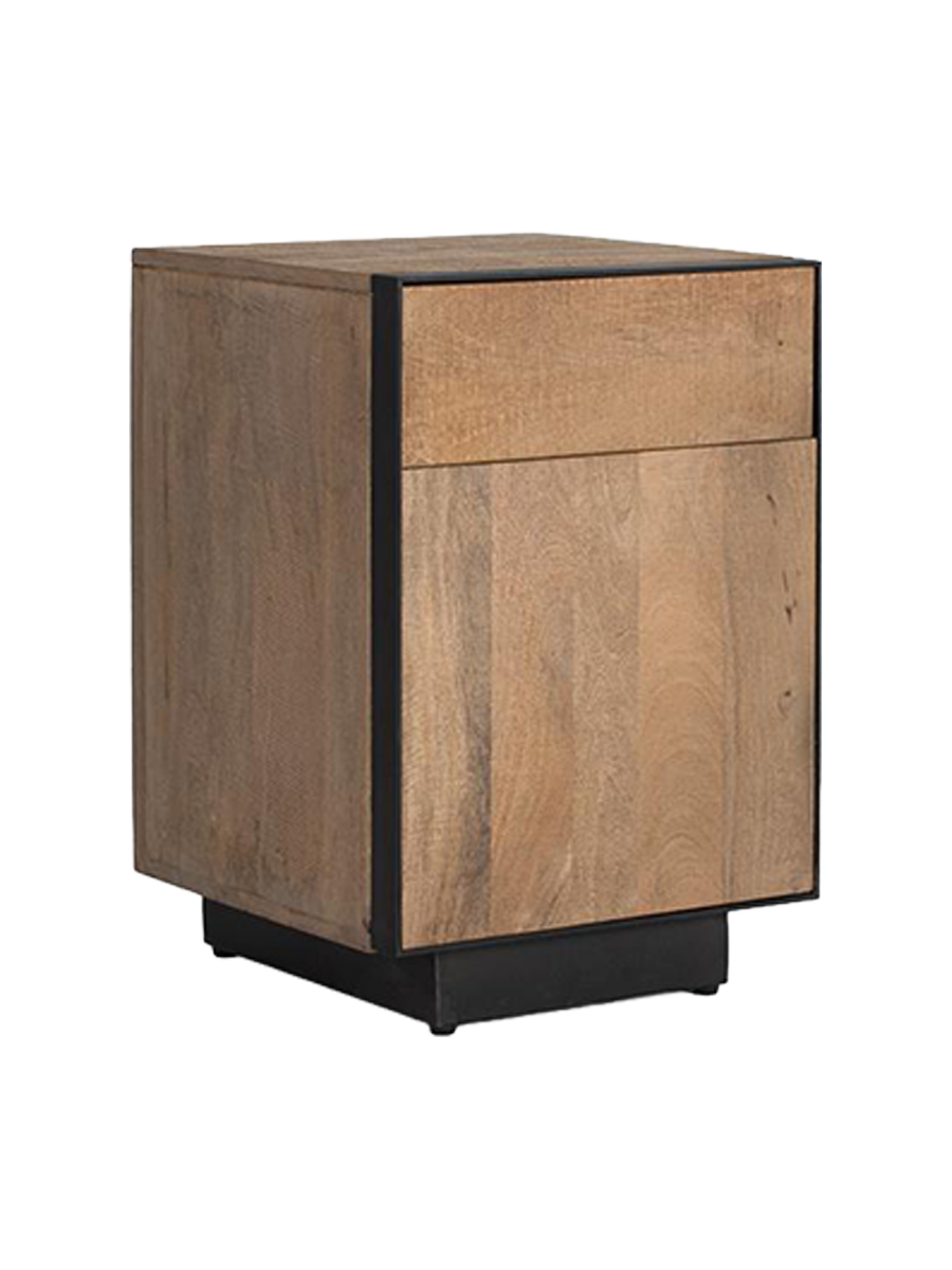 
Table de chevet massive « Babil »