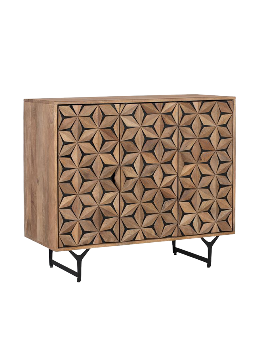 
Sideboard design «Mysore» - 100 x 90 x 40 cm