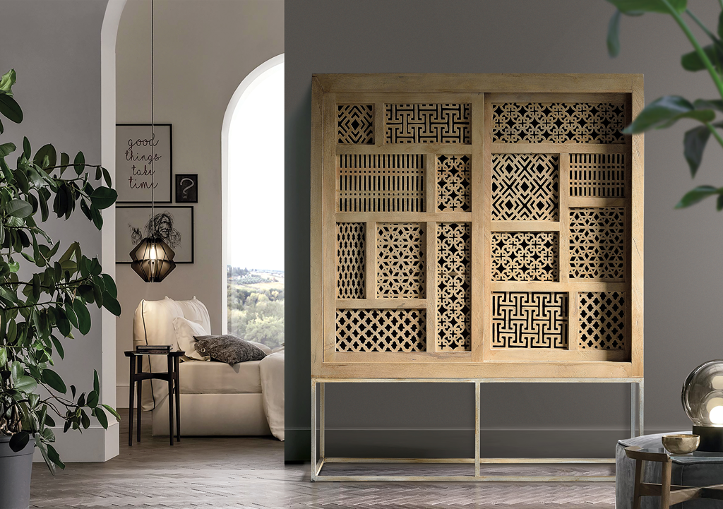 
Handgefertigtes, massives Highboard „Style“ 170 x 140 cm