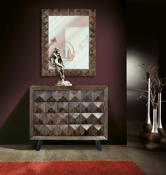 
Sideboard «Agra» 2 portes fait main