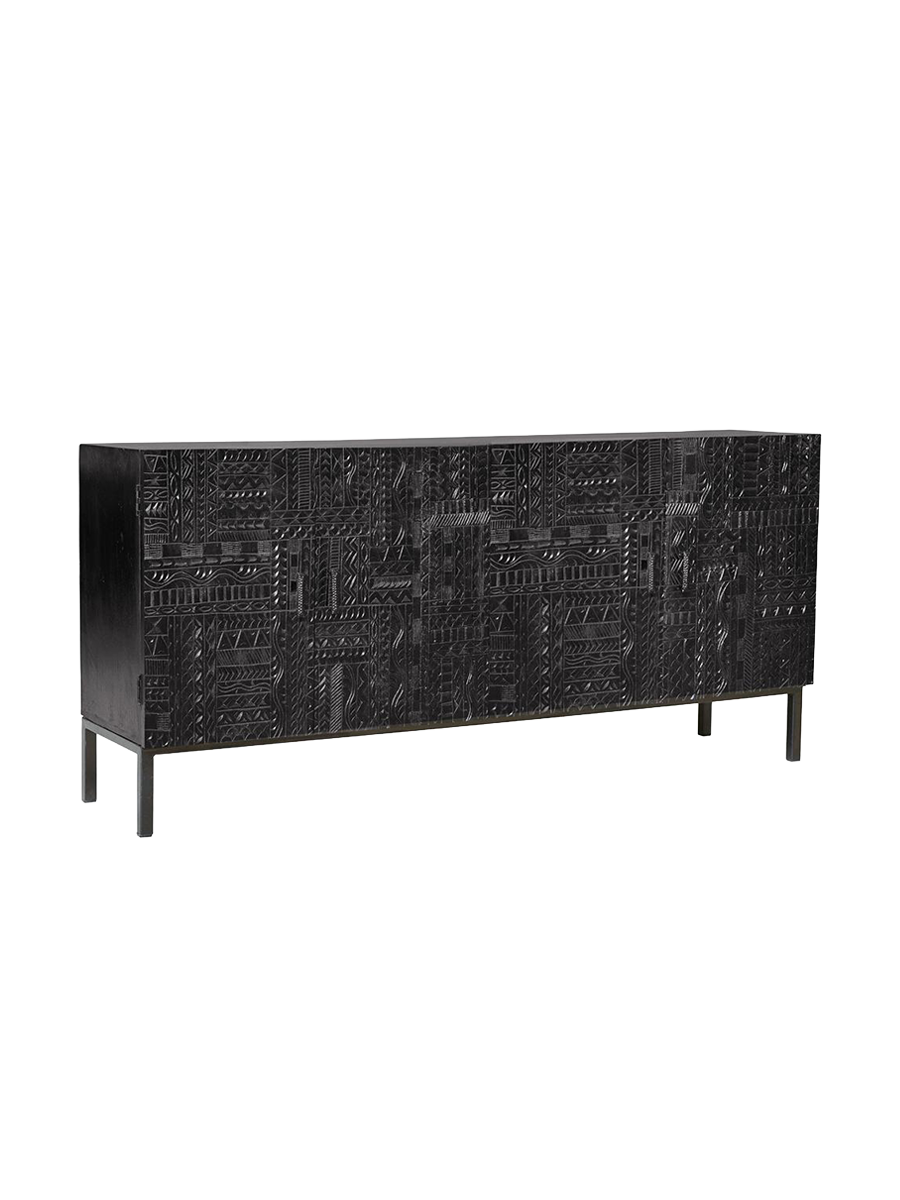 
Grand buffet design « Jeroglifico » - 4 portes - 180 x 85 cm