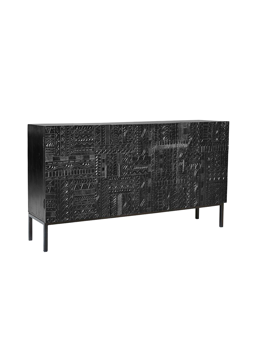 
Grand buffet design « Jeroglifico » - 3 portes - 150 x 85 cm