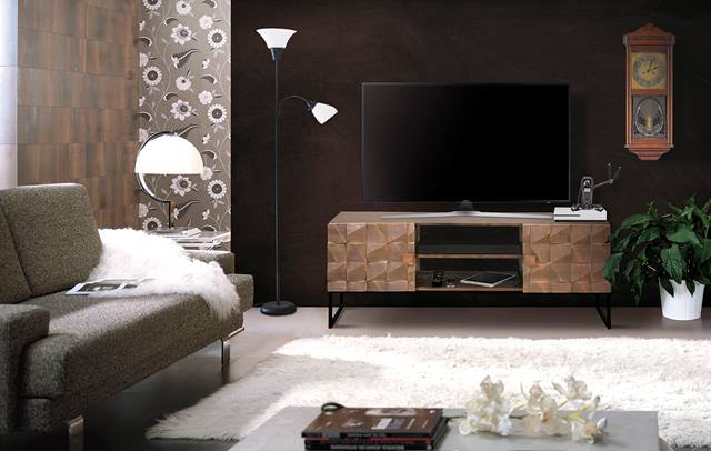 
Mobile TV „Cobre“ artigianale