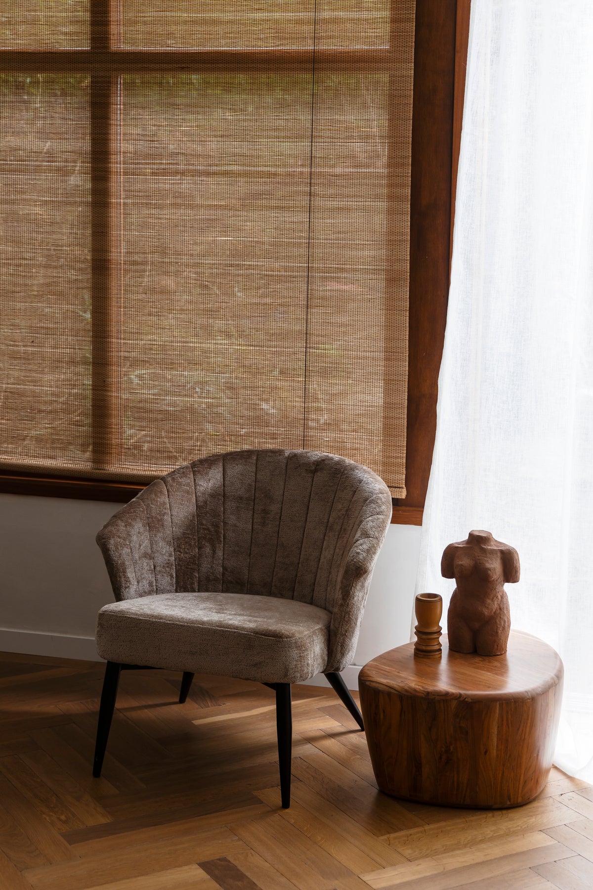 
Poltrona lounge di design di alta qualità «Georgia» - Beige
