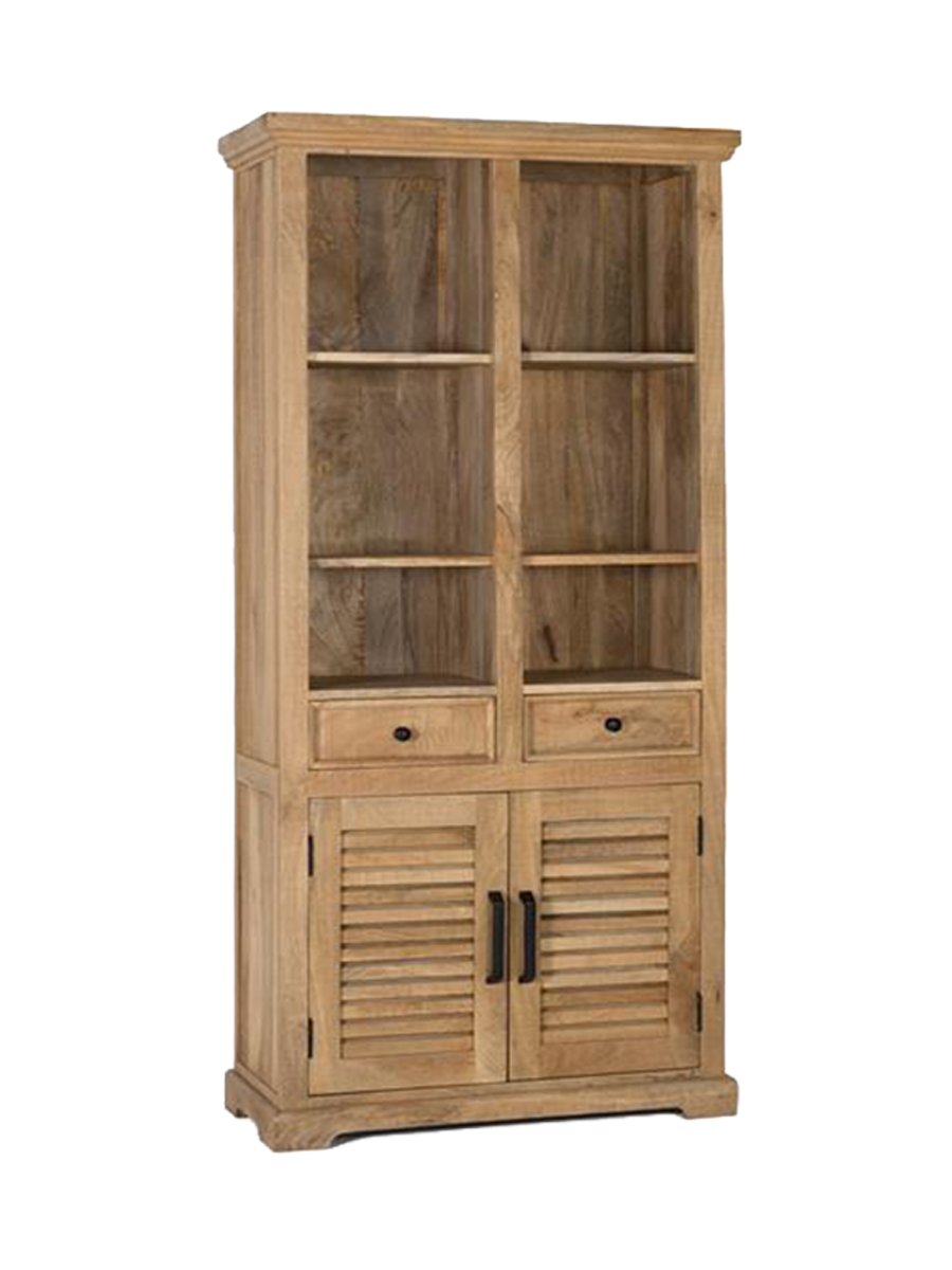 
Massive Vitrine „Venecia“ 2-türig, 180 x 90 cm
