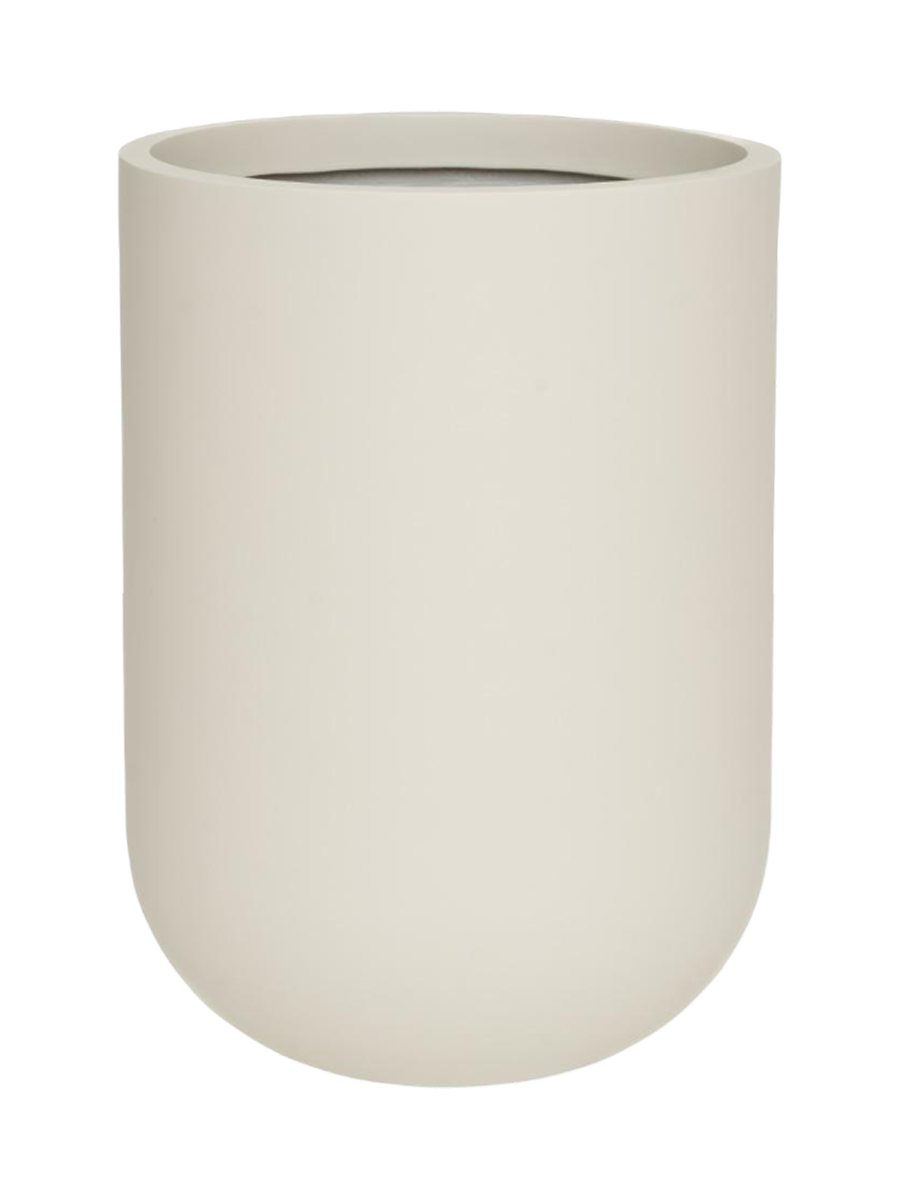 
Vaso per fiori di alta qualità per interni/esterni „Elemental Zenith“ - Bianco setoso / Ø 49.1 x Altezza 70 cm