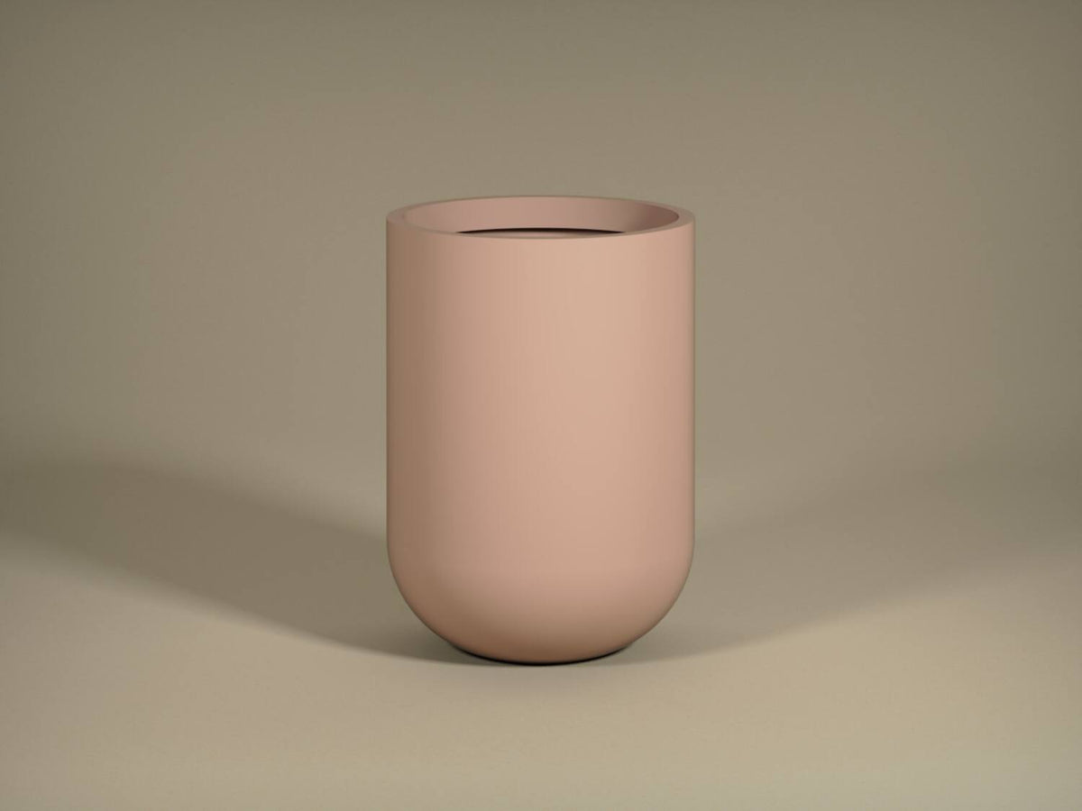 
Vaso per fiori di alta qualità per interni/esterni „Elemental Zenith“ - Rosa cipria / Ø 49.1 x Altezza 70 cm