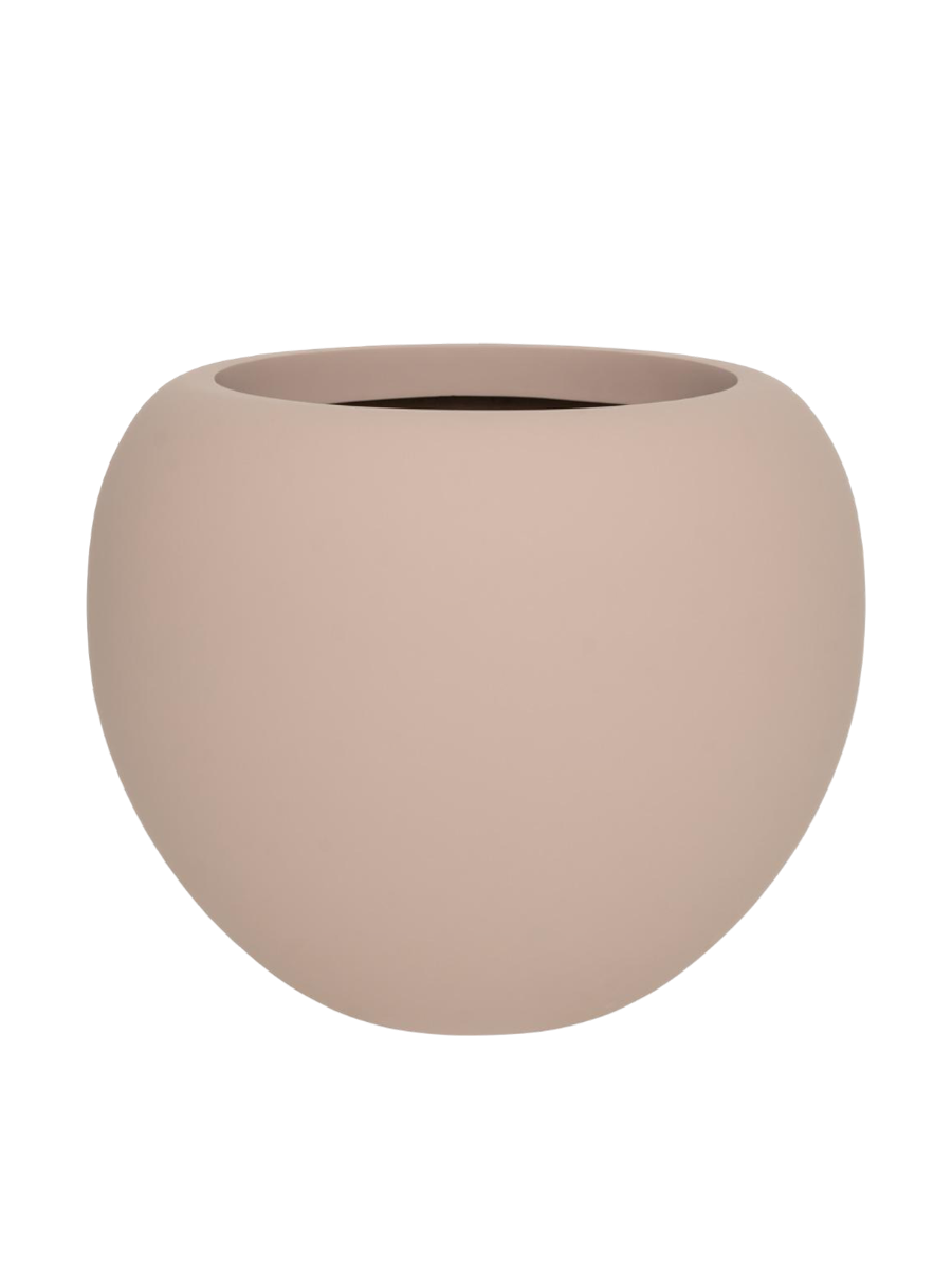 
Vaso per fiori di alta qualità per interni/esterni „Elemental Stream“ - Rosa cipria / Ø 57 x Altezza 46.8 cm