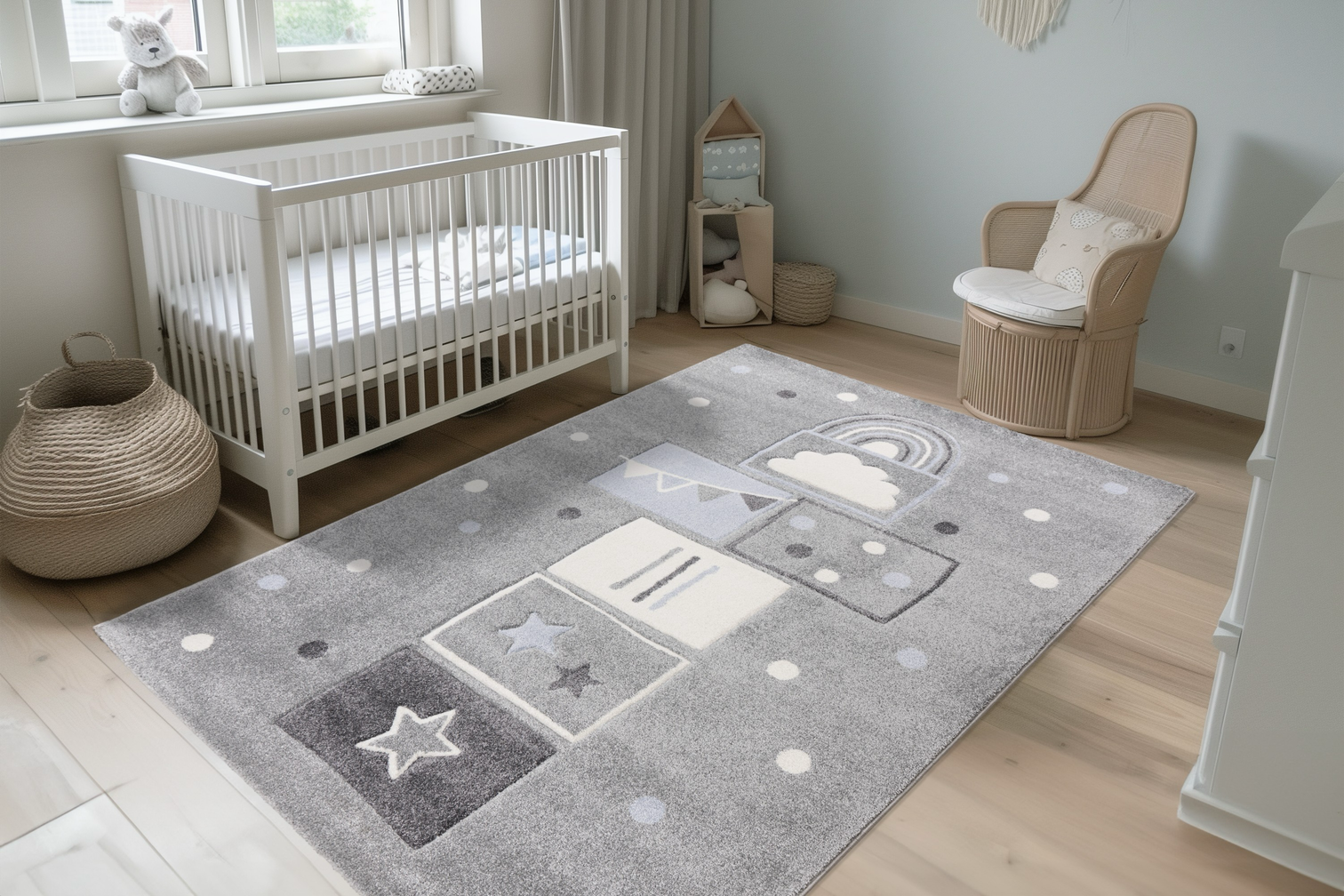 
Tapis enfant de qualité supérieure « Happy 302 » - 80 x 150 cm