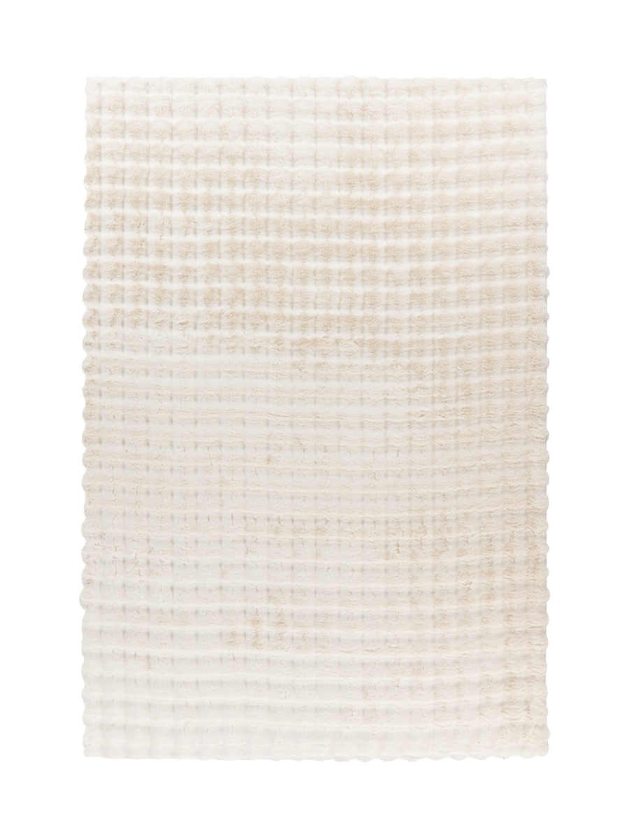 
Tapis shaggy design haut de gamme « Harmony 800 » - Ivoire - 80 x 150 cm