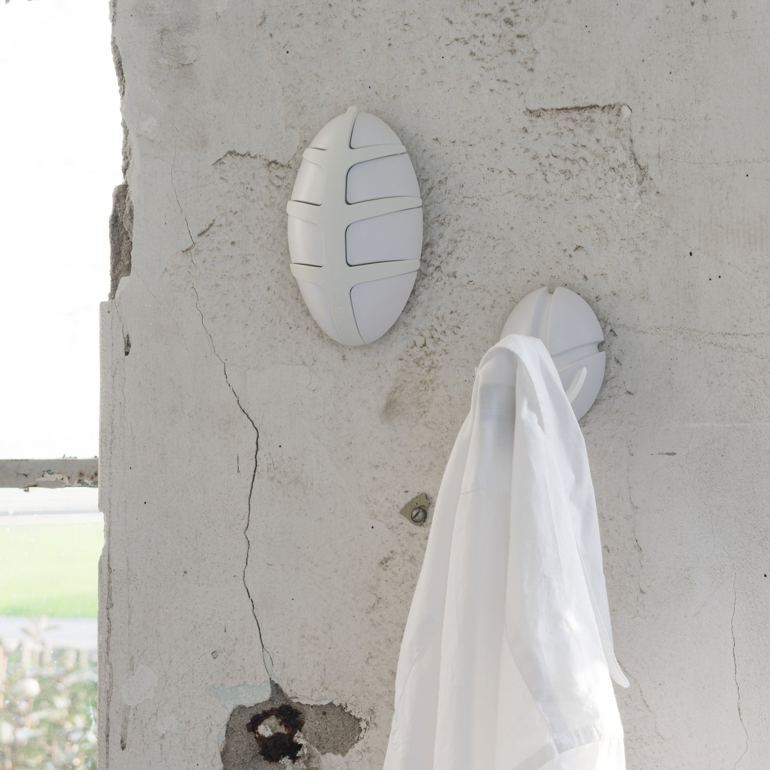 
Patère design « Bug 7 » - Blanc