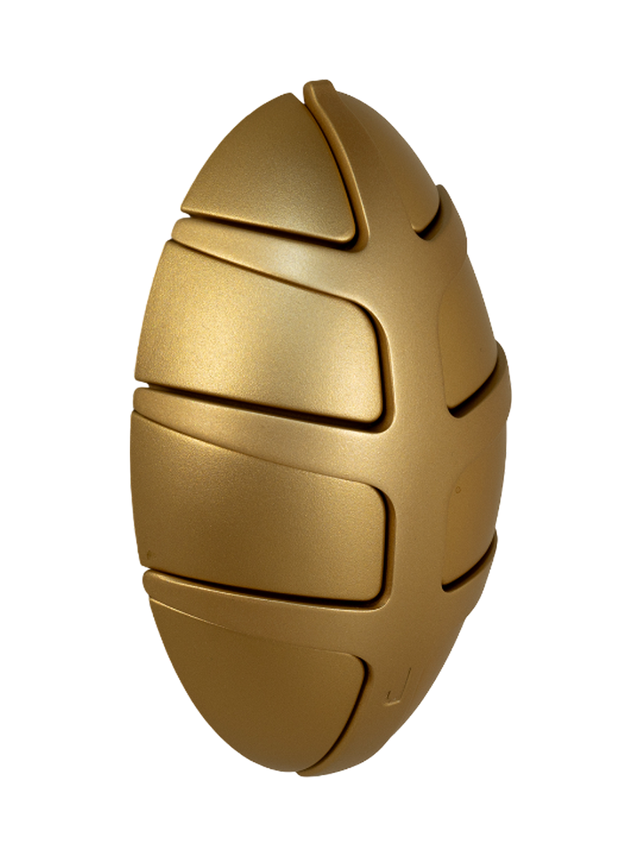 
Patère design « Bug 7 » - Or