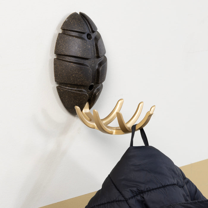 
Gancio appendiabiti di design “Bug Bio 7” - Oro