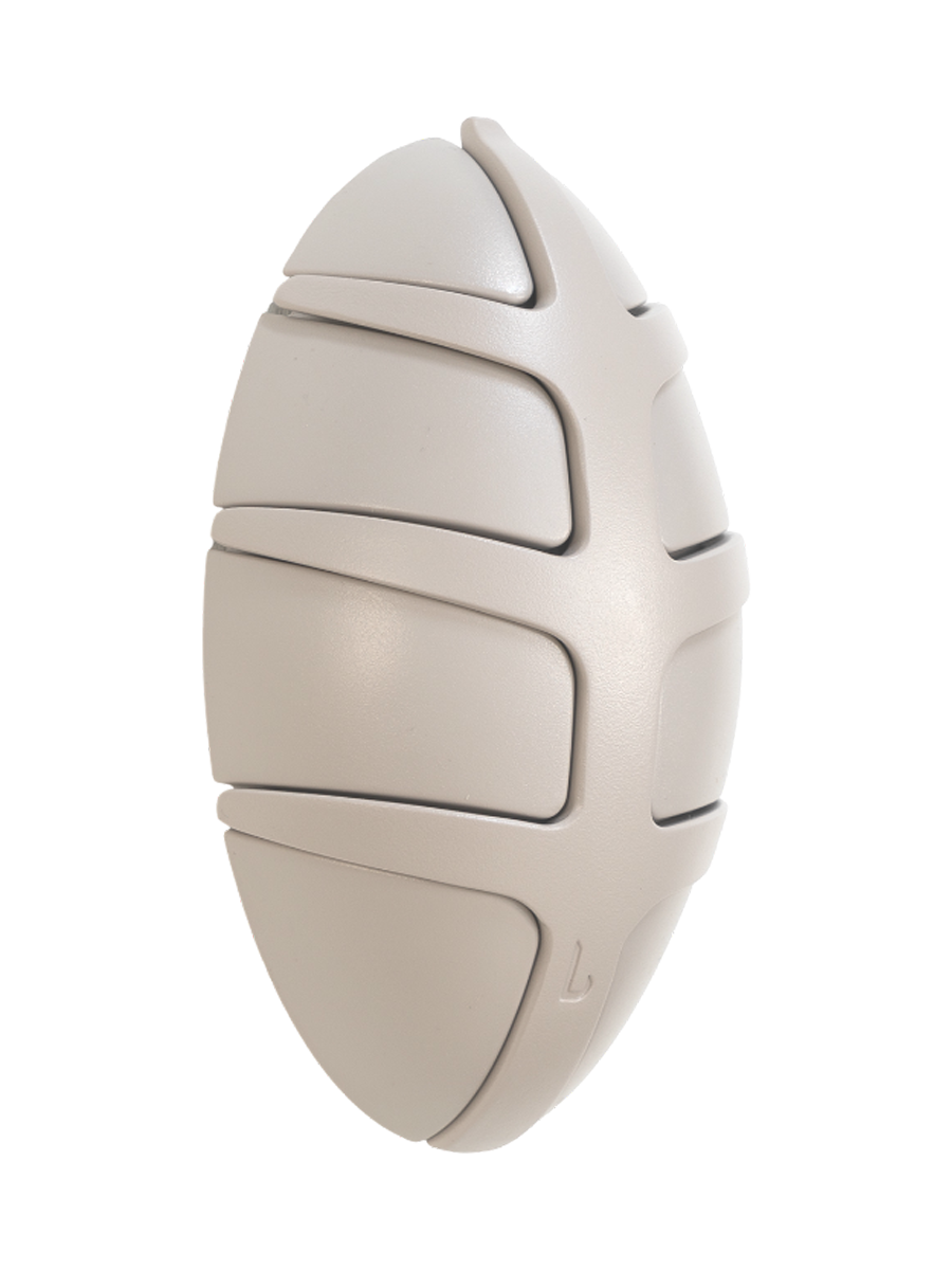 
Patère design « Bug 7 » - Taupe soyeux