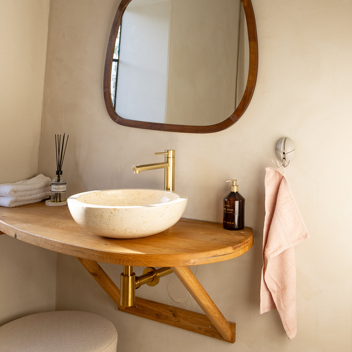 
Design Garderobenhaken „Tick“ - Silky Taupe