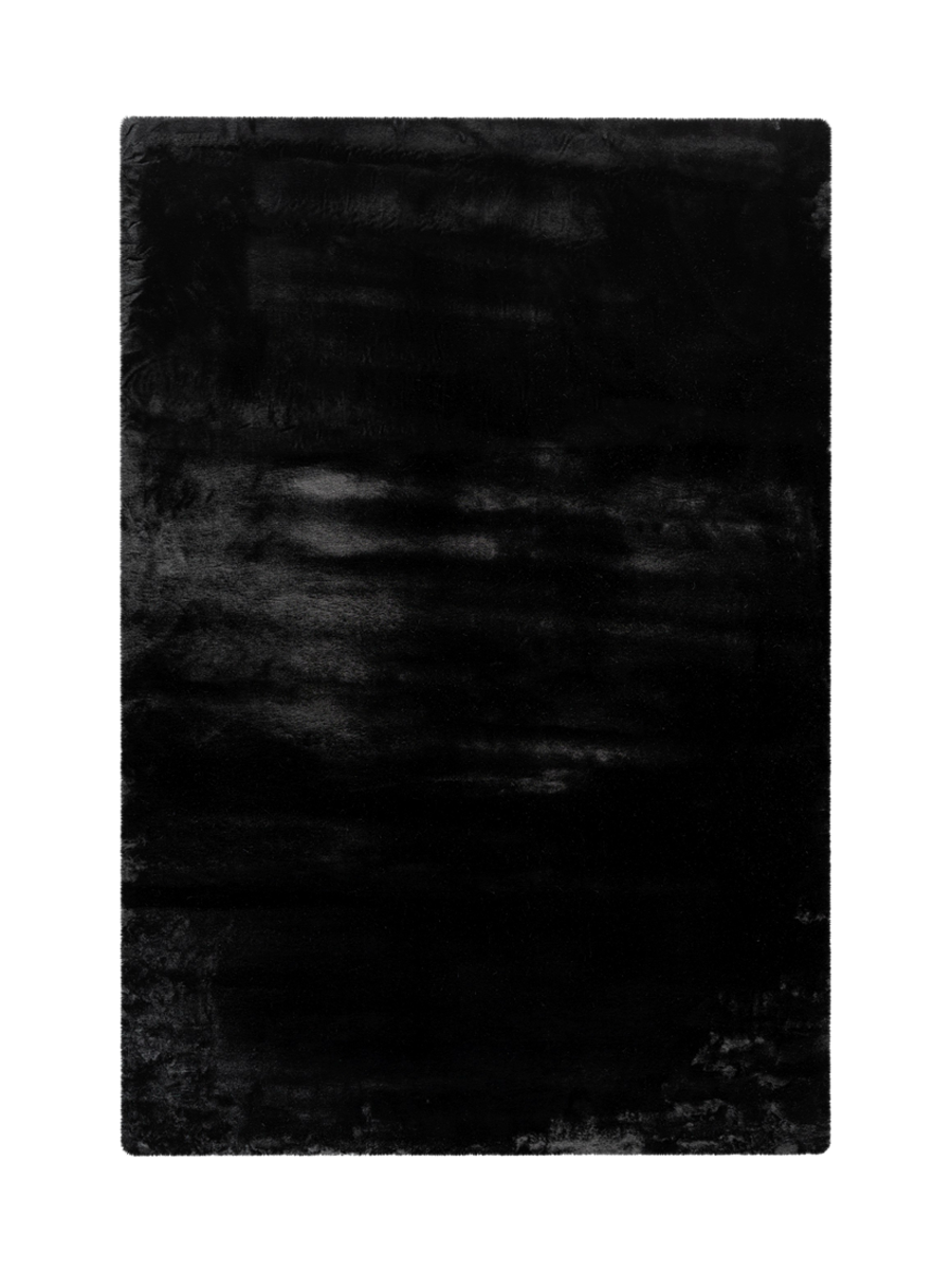 
Tapis design à poils longs de qualité supérieure « Heaven 800 » - Noir - 80 x 150 cm