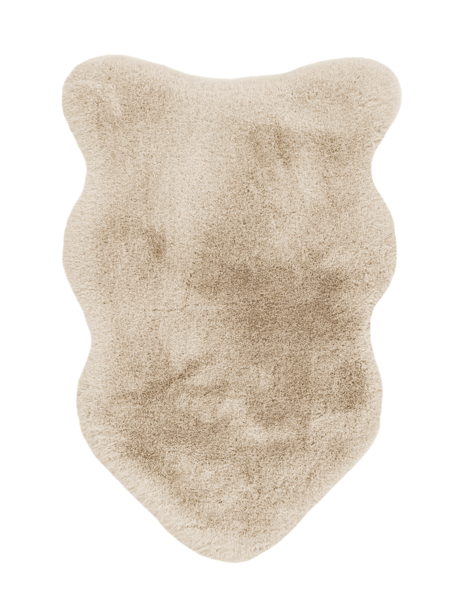 
Piccolo tappeto di design a pelo alto „Heaven Shape“ 60x 90 cm - Beige - 60 x 90 cm