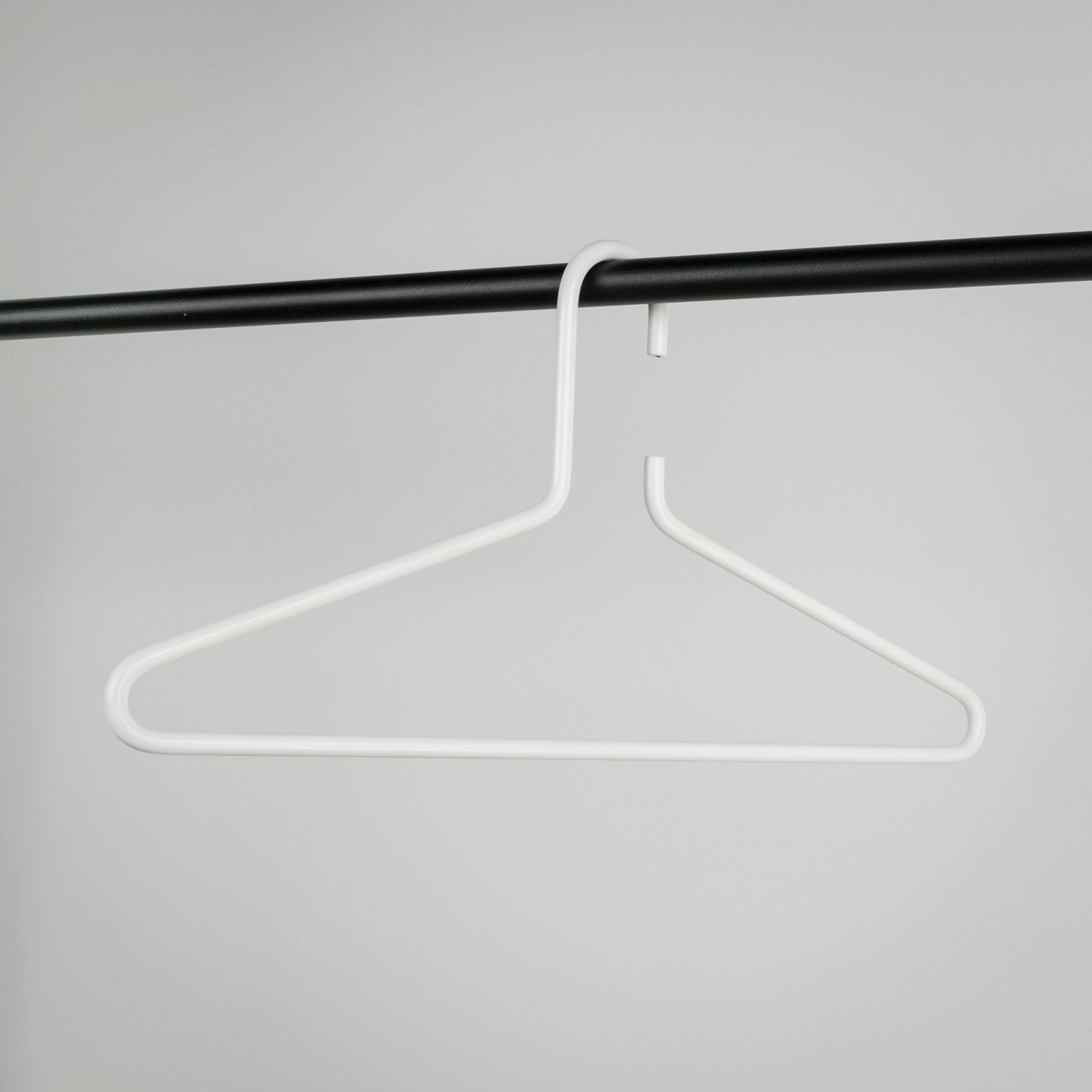 
Design Metall-Kleiderbügel „Senza“, 3er-Set - Weiss