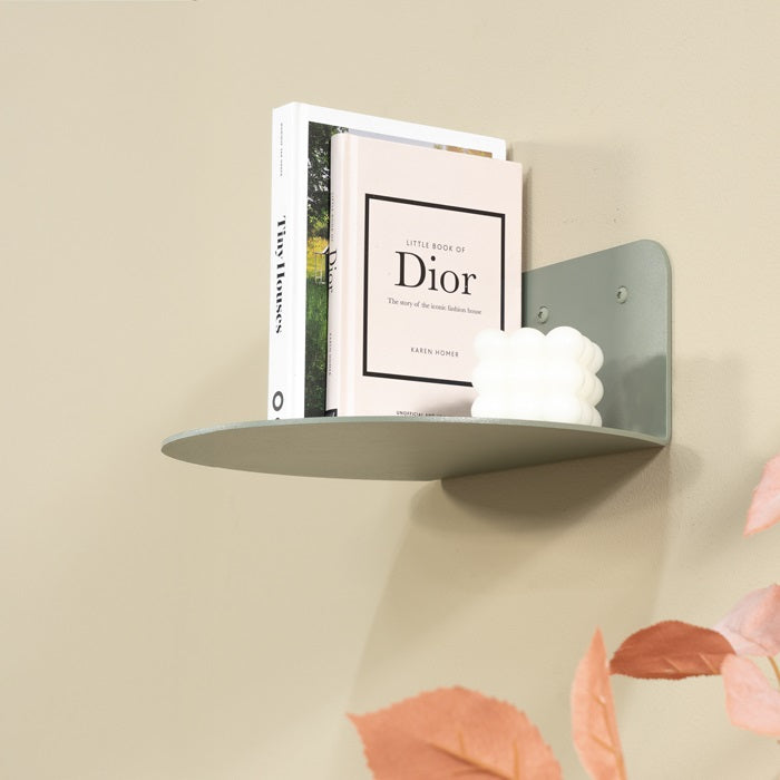 
"Flex" Wall Shelf & Nightstand Design - Dusty Green