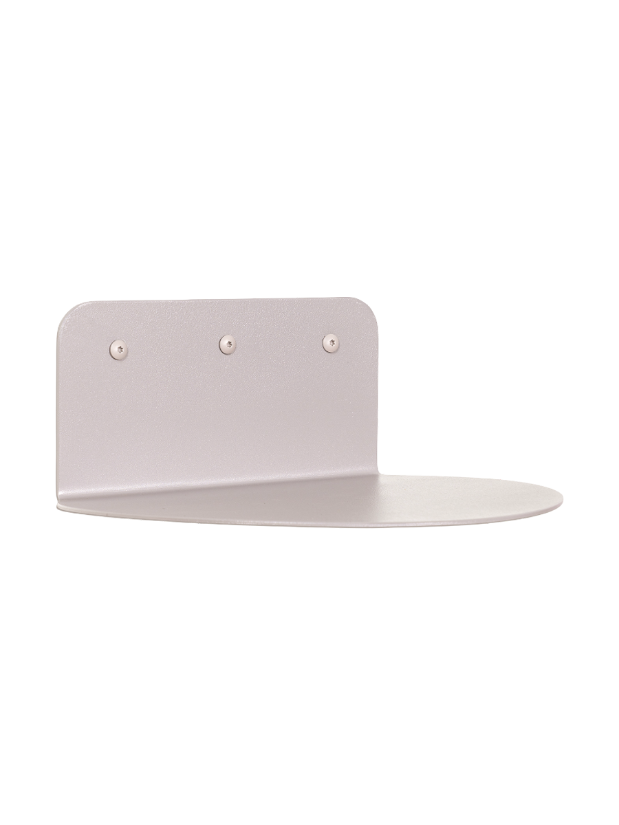 
"Flex" Wall Shelf & Nightstand Design - Silky Taupe