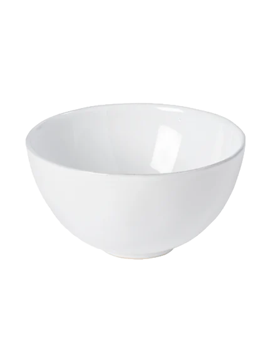 
Handmade Soup & Cereal Bowl "Livia" - White gloss