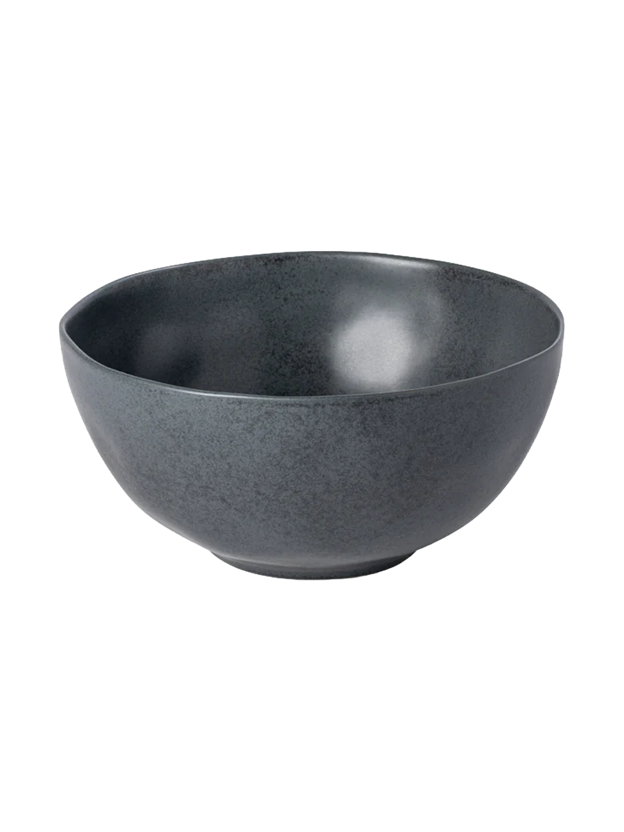 
Handcrafted Salad Bowl "Livia" - Matte black