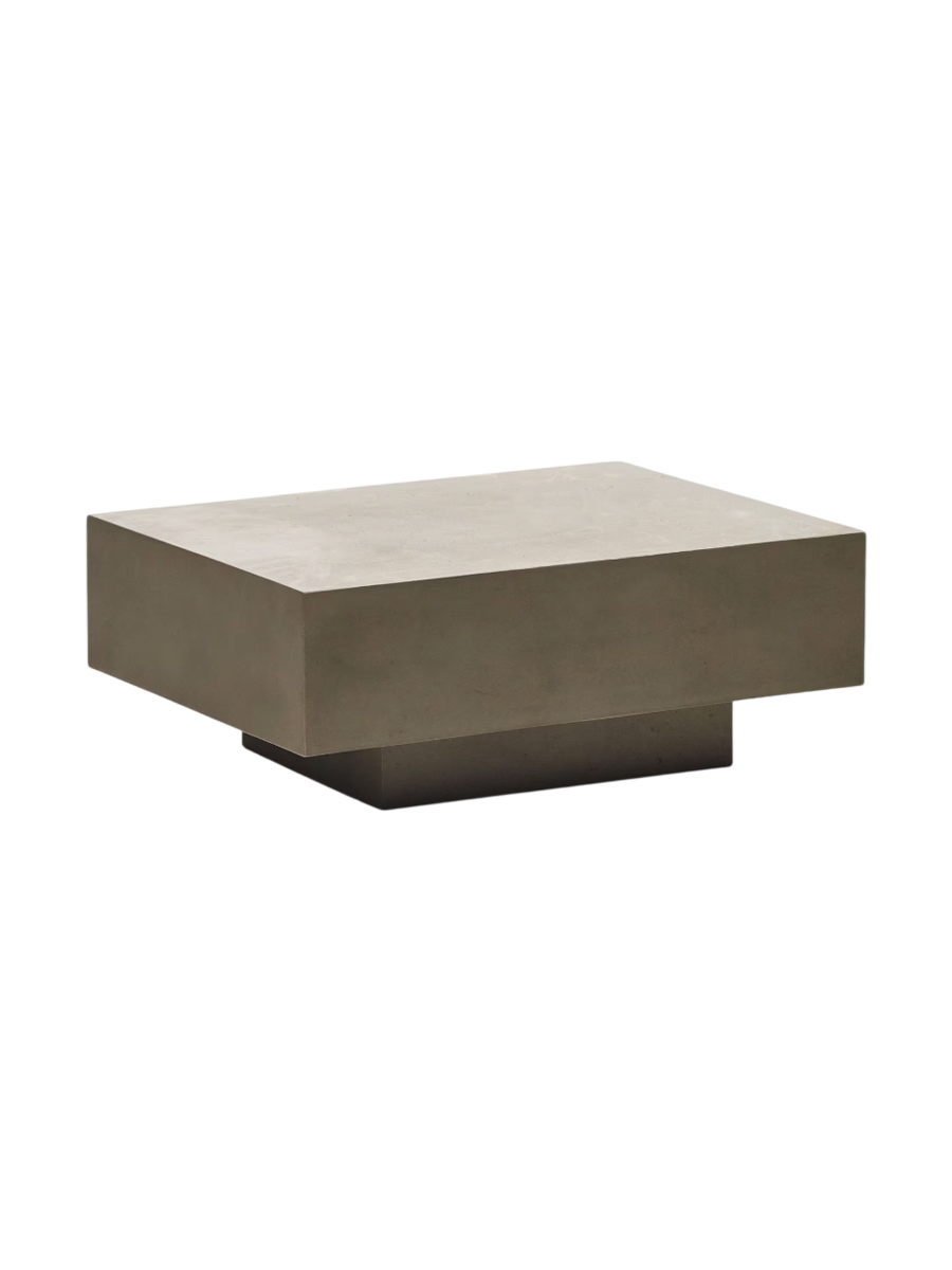 
High-Quality Indoor/Outdoor Coffee Table "Rustello" - Grey