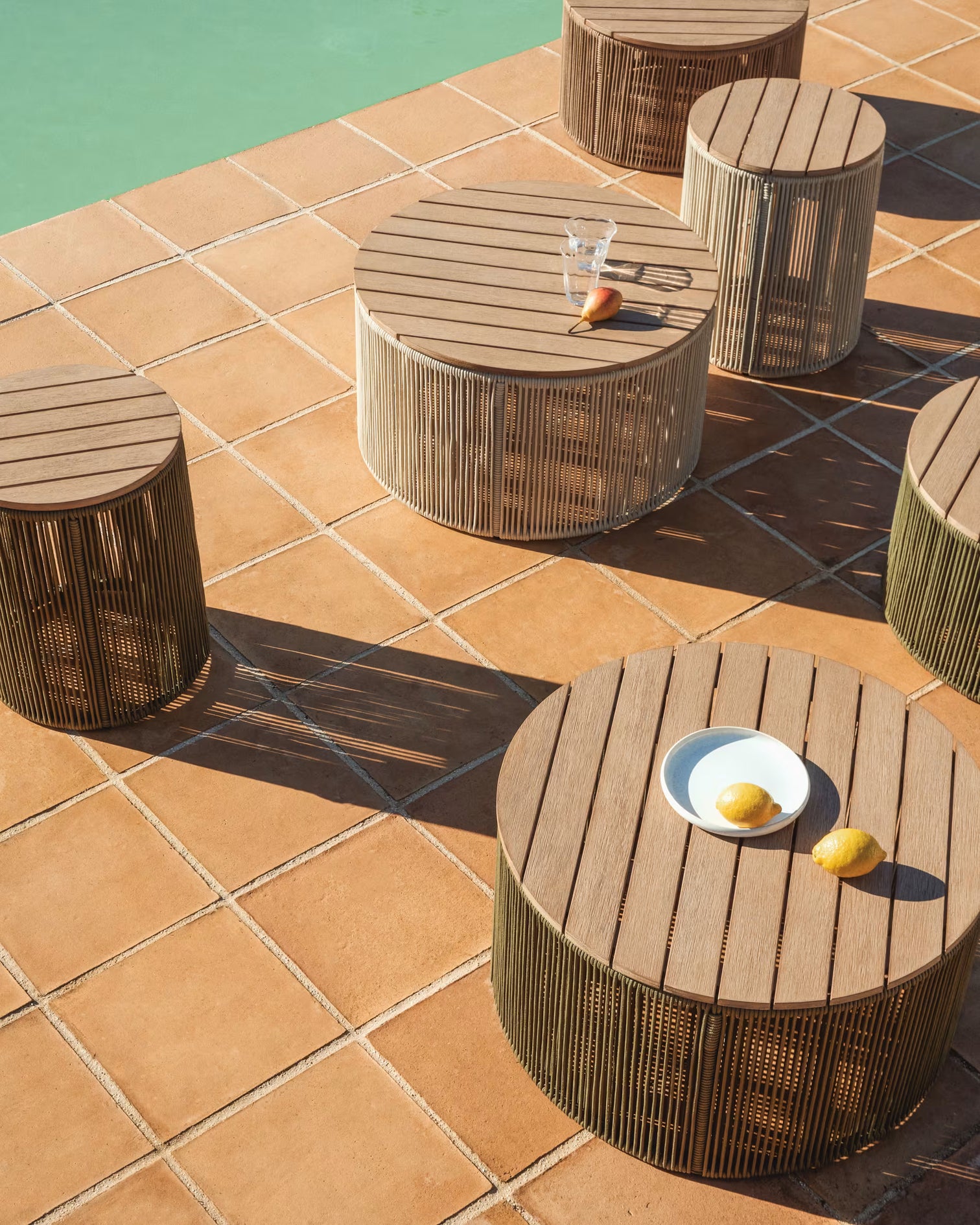 
Outdoor Design Coffee Table "Dandaro", various sizes - Ercu / Ø 60 cm