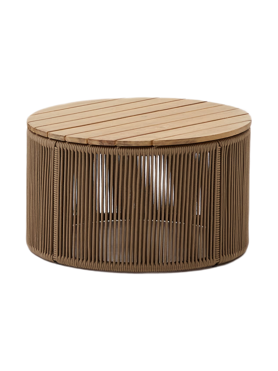 
Outdoor Design Coffee Table "Dandaro", various sizes - Beige / Ø 60 cm