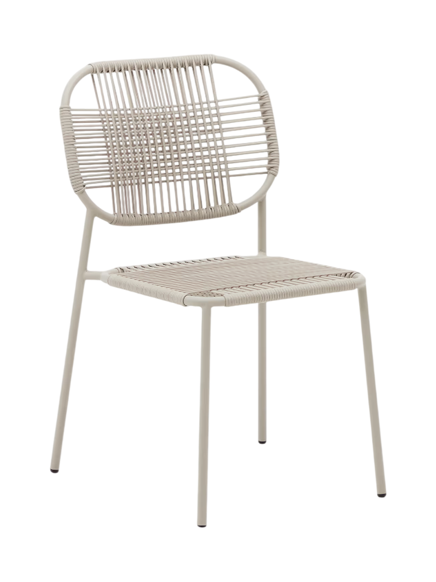 
Stapelbarer Design Gartenstuhl „Talaniero“ - Beige
