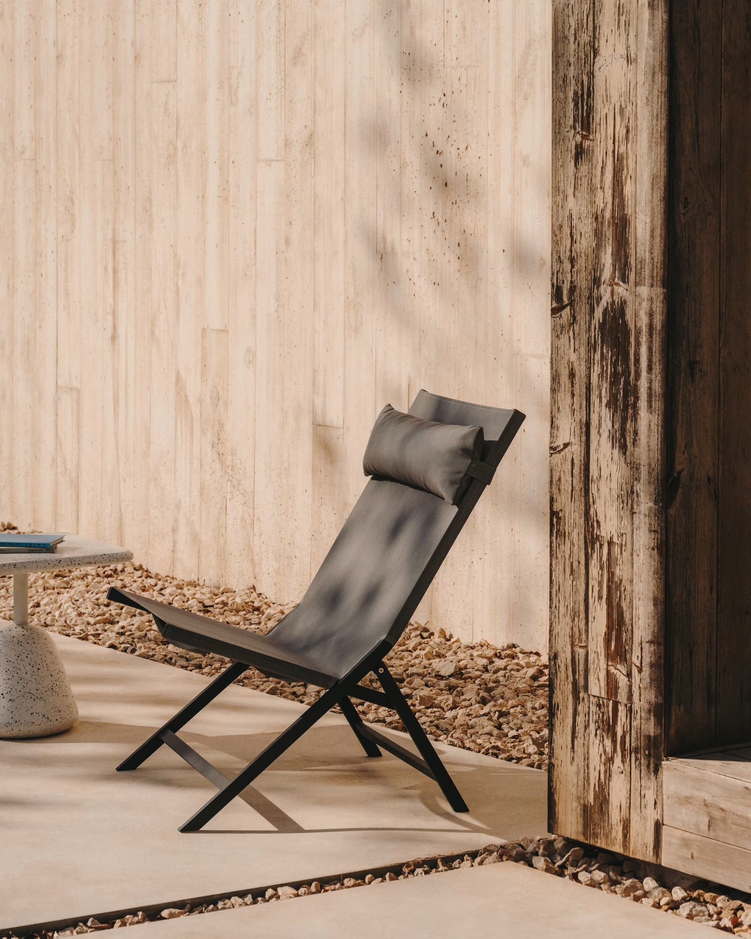 
Fauteuil pliant d'extérieur « Cantutello » - Anthracite