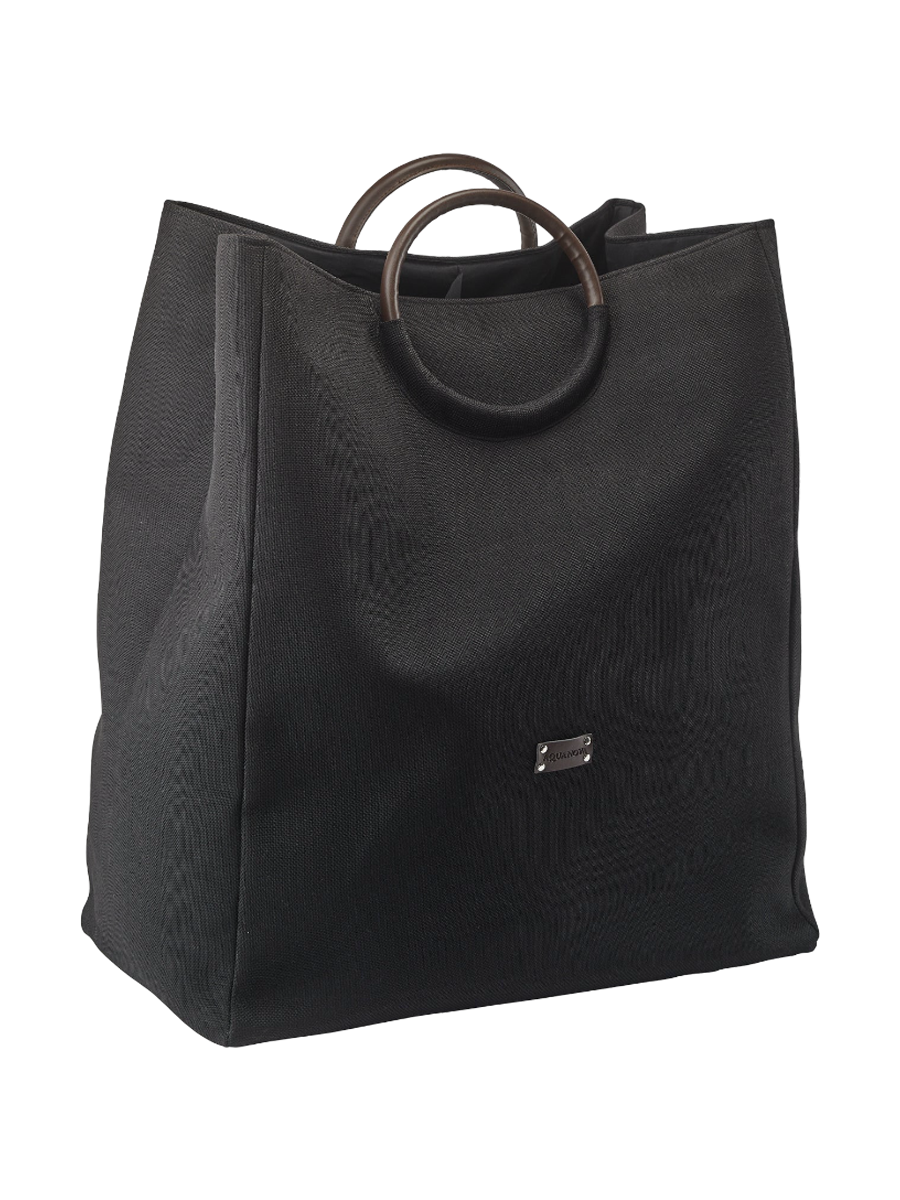 
Panier à linge design « Jada » 50 x 60 cm - Noir