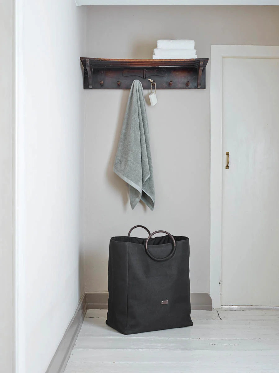 
Panier à linge design « Jada » 50 x 60 cm - Noir
