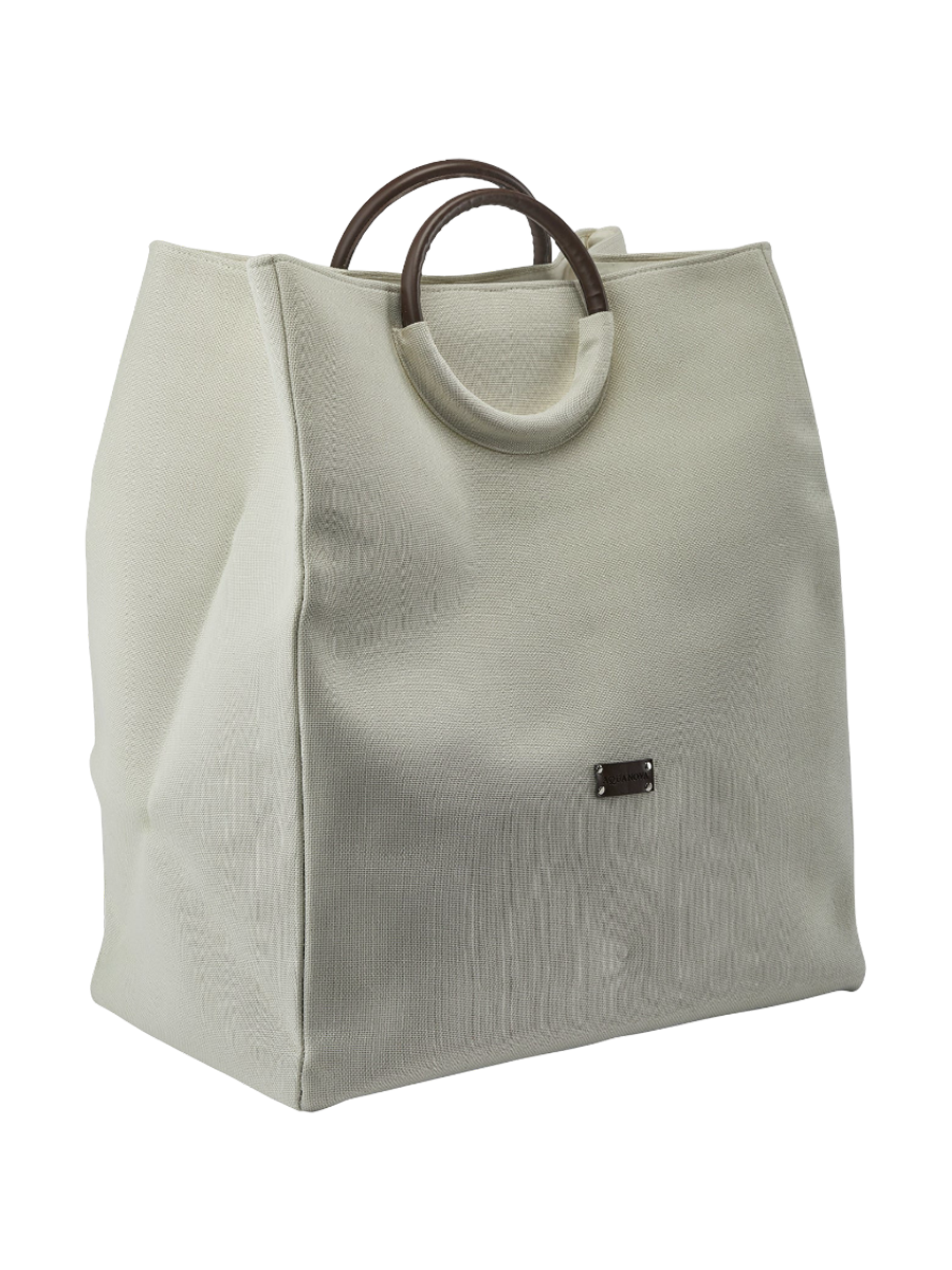 
Panier à linge design « Jada » 50 x 60 cm - Écru