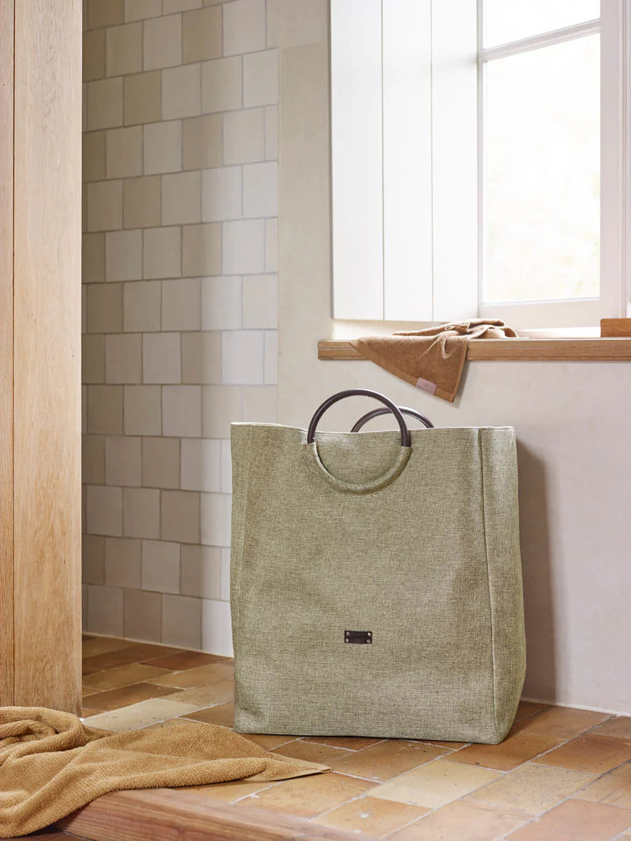 
Panier à linge design « Jada » 50 x 60 cm - Beige