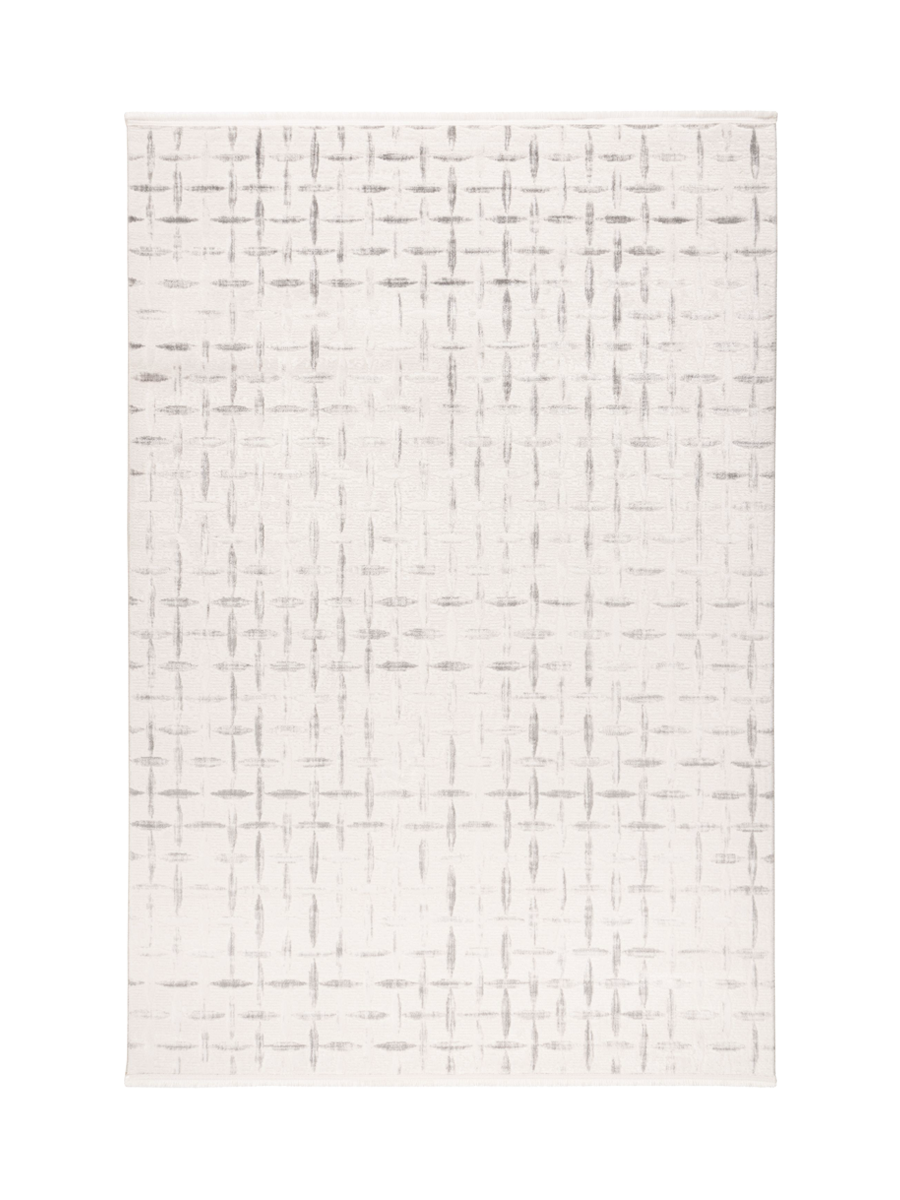 
Hochwertiger Designer Teppich „Jardin 706“, Ivory/Silver - 80 x 150 cm