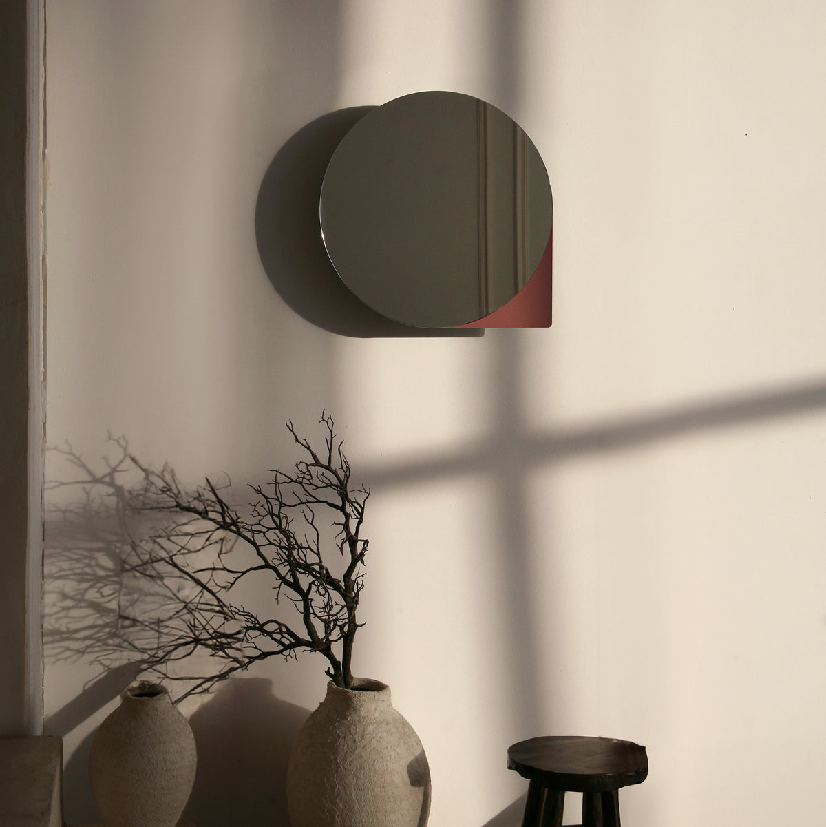 
Armadio a specchio di design „Sonnet S“ - Terracotta toscana