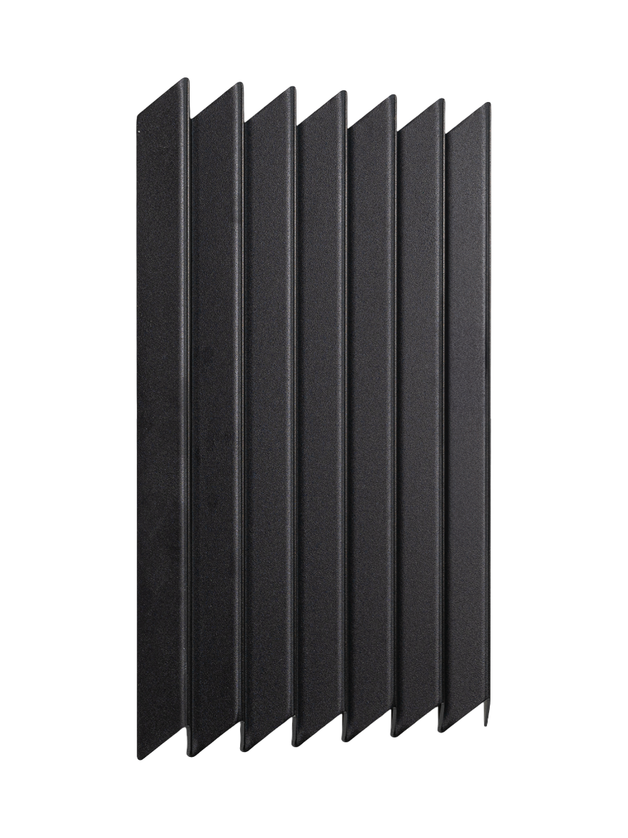
Designer Wall Coat Rack "Senzu Large" - Black
